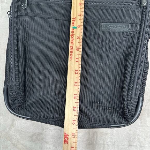 BRIGGS & RILEY Travelware Laptop Briefcase Backpack Black Durable Nylon - Picture 4 of 13